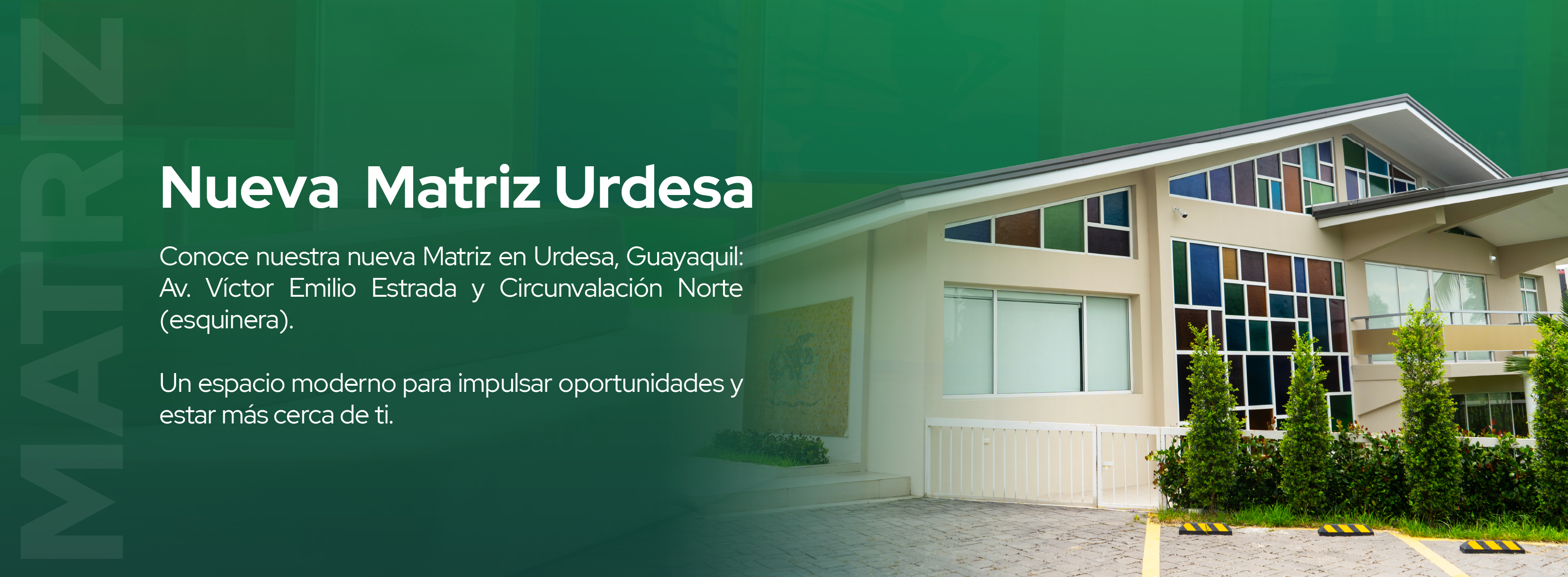 NUEVA AGENCIA URDESA